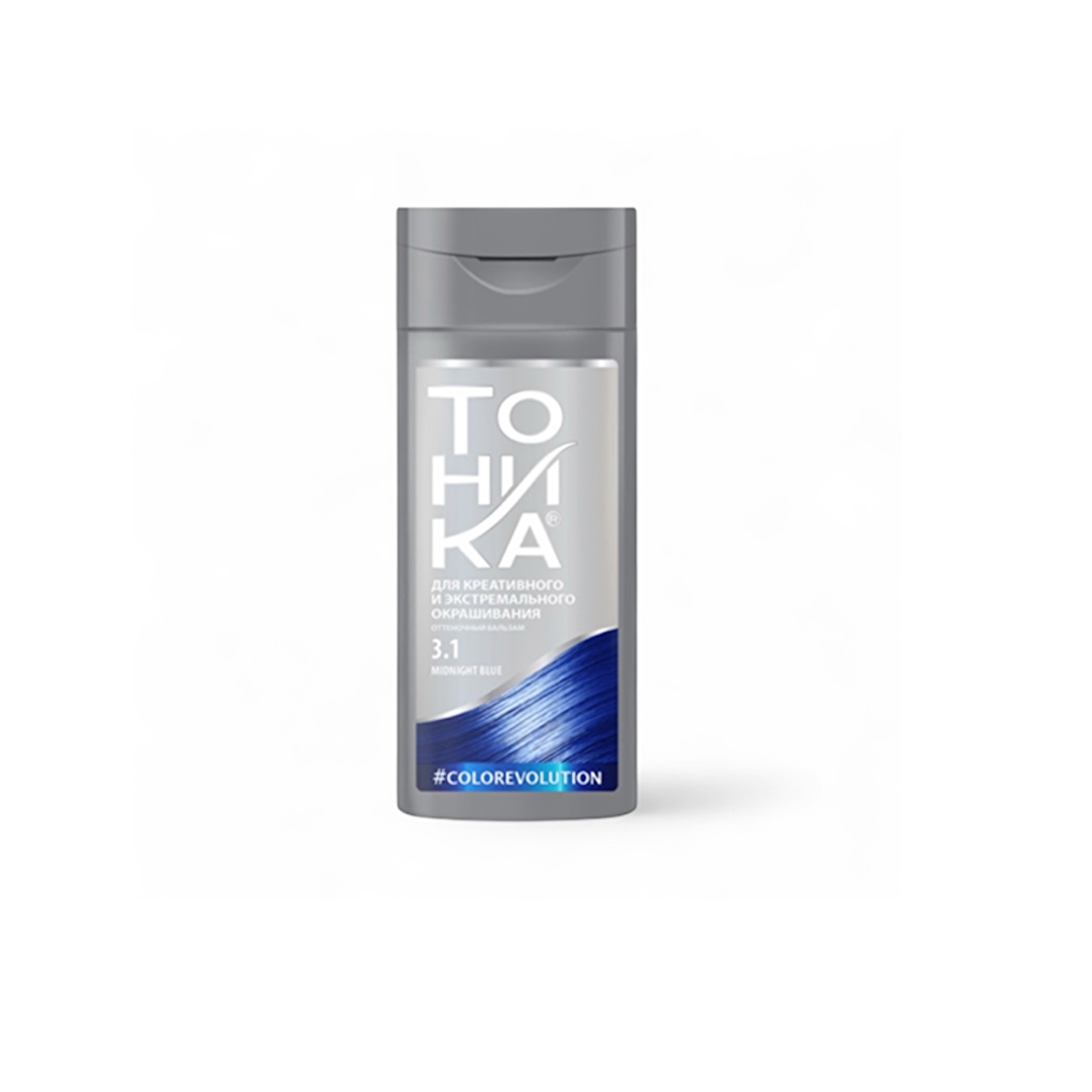 شامپو رنگساژ تونیکا آبی کاربنی کد 3.1