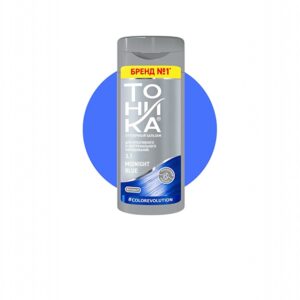 شامپو رنگساژ تونیکا آبی کاربنی کد 3.1