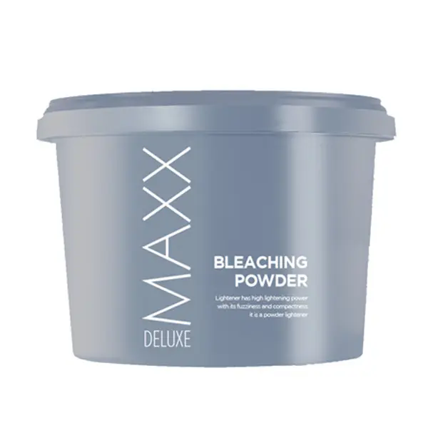 پودر دکلره مکس 2 کیلویی سفید بدون آمونیاک برای سالن زیبایی