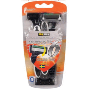 ژیلت دوموس شش لبه 3عددی مردانه