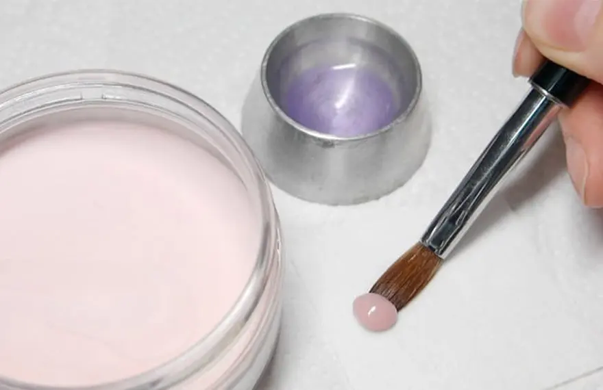 پودر کاشت ناخن PNP هلویی 800 گرمی