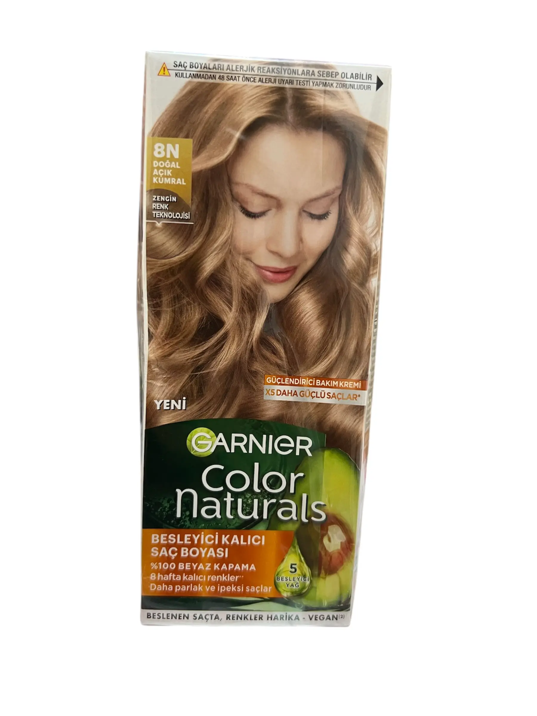 کیت رنگ مو گارنیر 8N