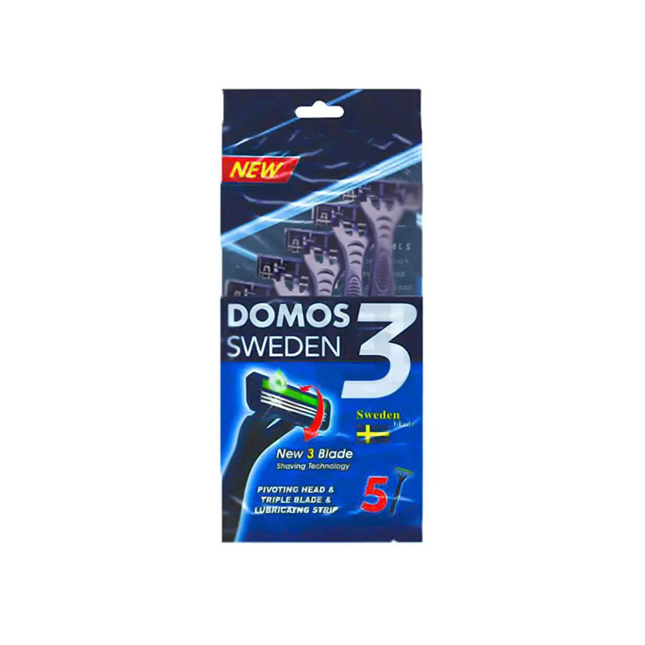 ژیلت دوموس سه لبه 5 عددی مردانه