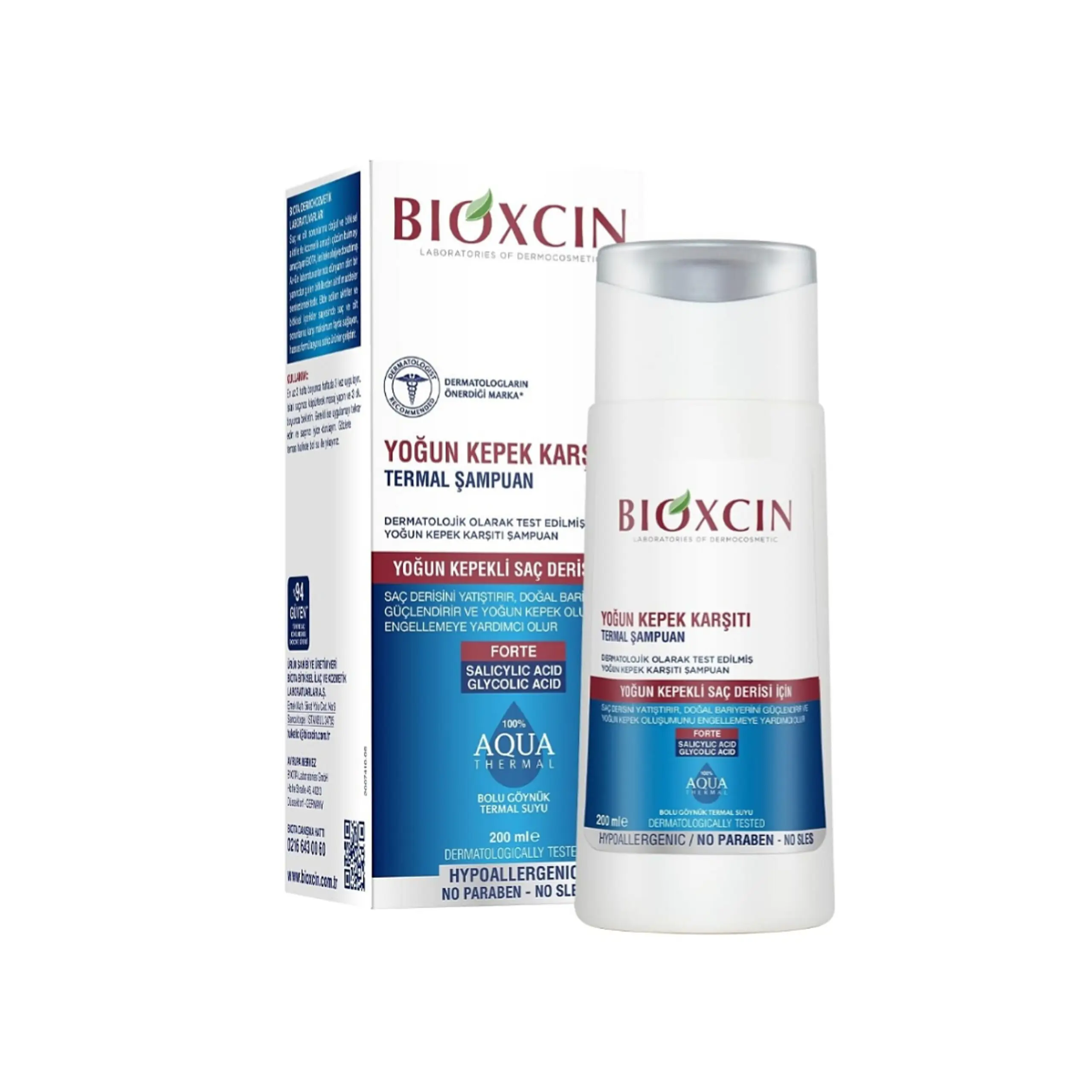 شامپو ضد شوره بیوکسین مدل آکوا AQUA THERMAL اورجینال