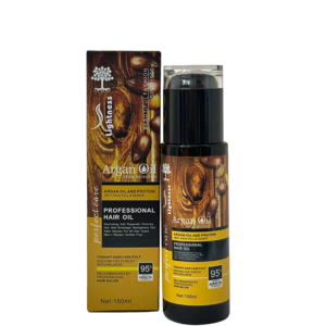 روغن آرگان شیشه ای بدون سولفات مدل ARGAN OIL اصل