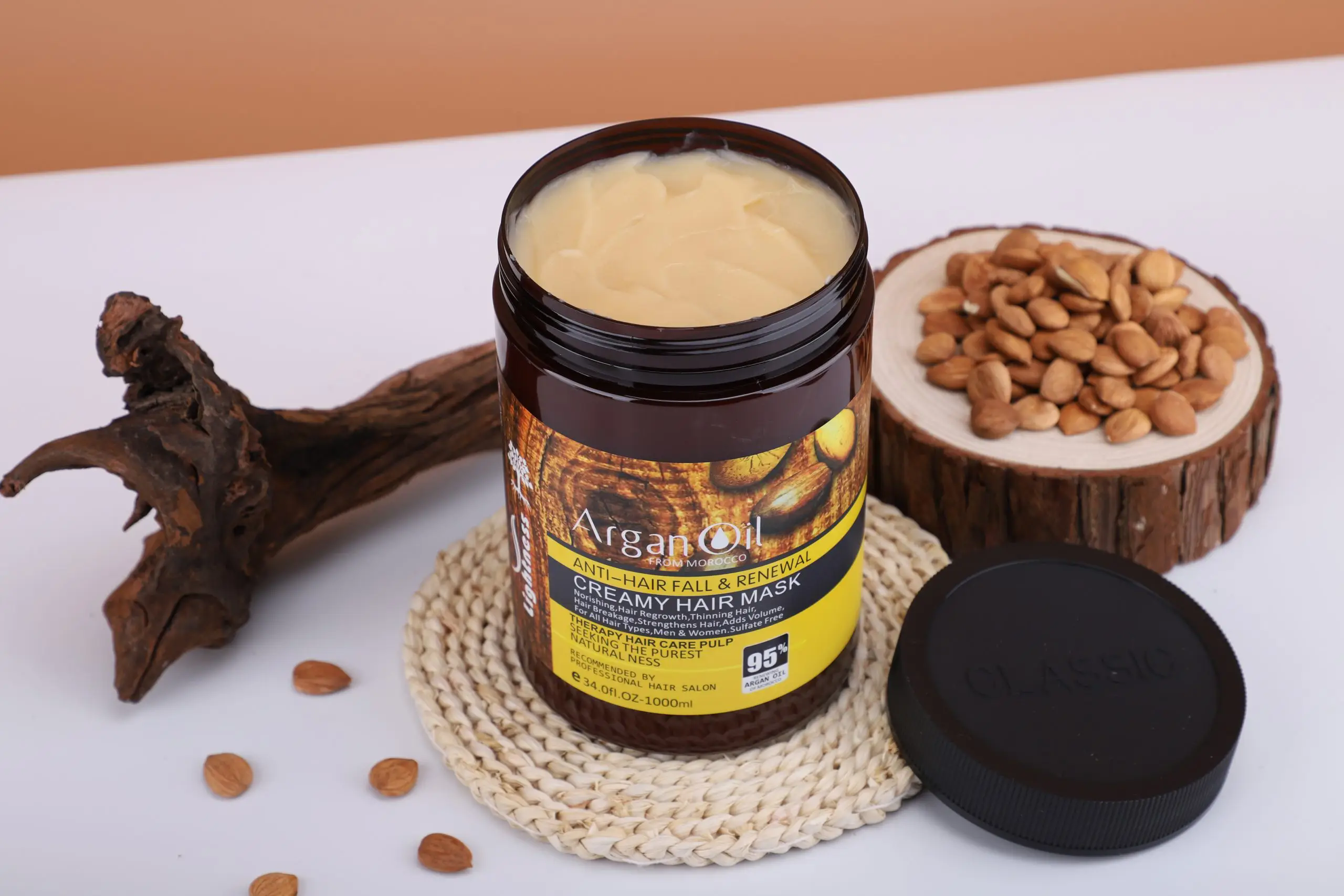 پک آرگان پنج ستاره 3 عددی شامپو+ماسک مو+روغن