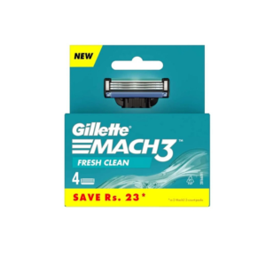 تیغ یدک ژیلت مچ تری Mach3 بسته 4 عددی