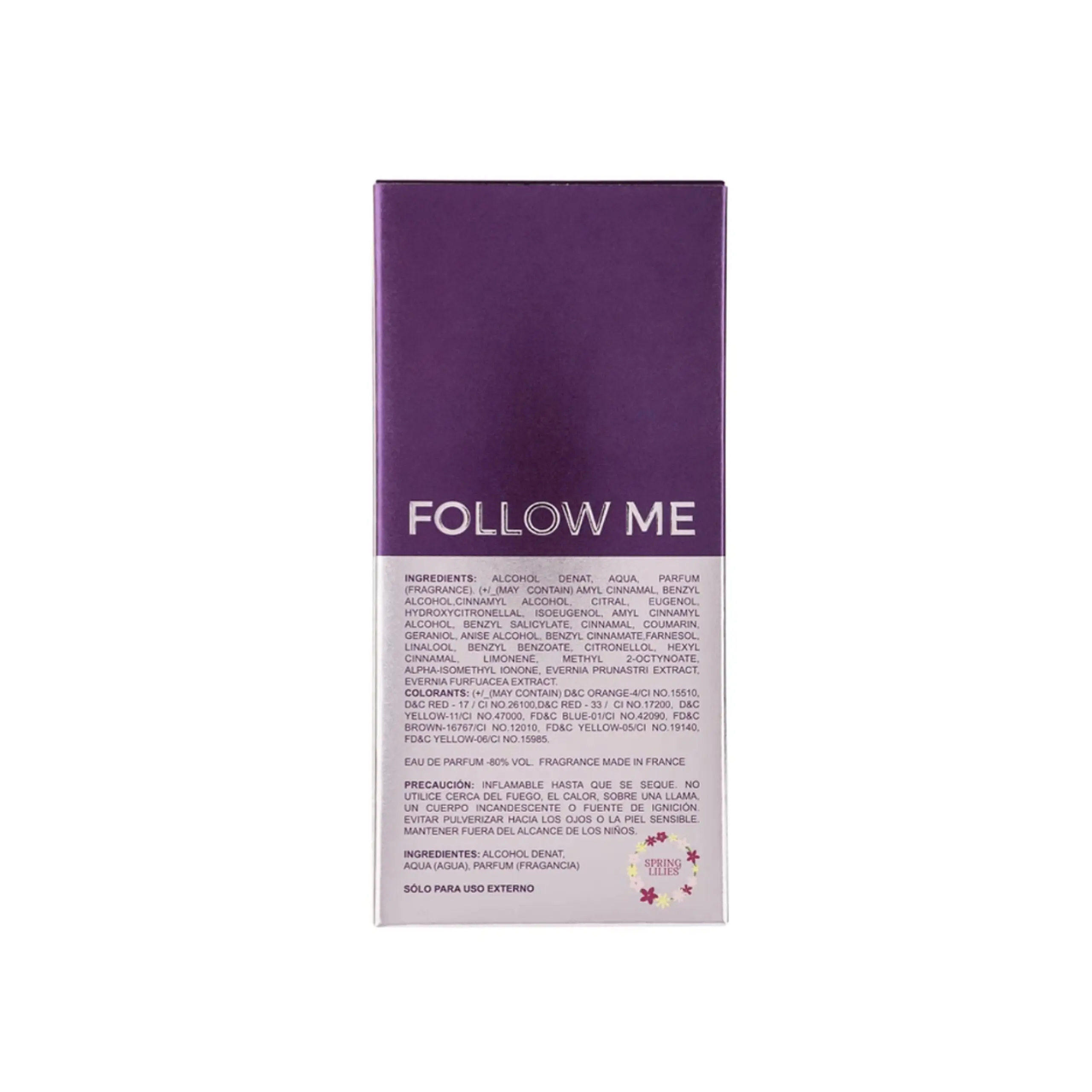 عطر ادو پرفیوم زنانه فالومی اسپرینگ لیلیز FOLLOW ME