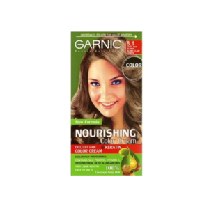 کیت رنگ مو زنانه گارنیک شماره 8.1 بلوند خاکستری روشن GARNIC